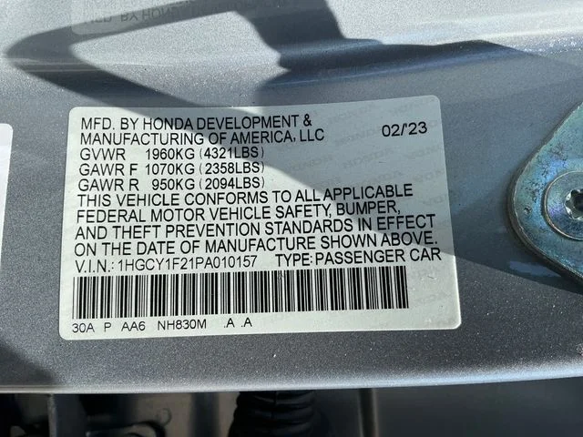 Certified Used 2023  Honda LX image 30