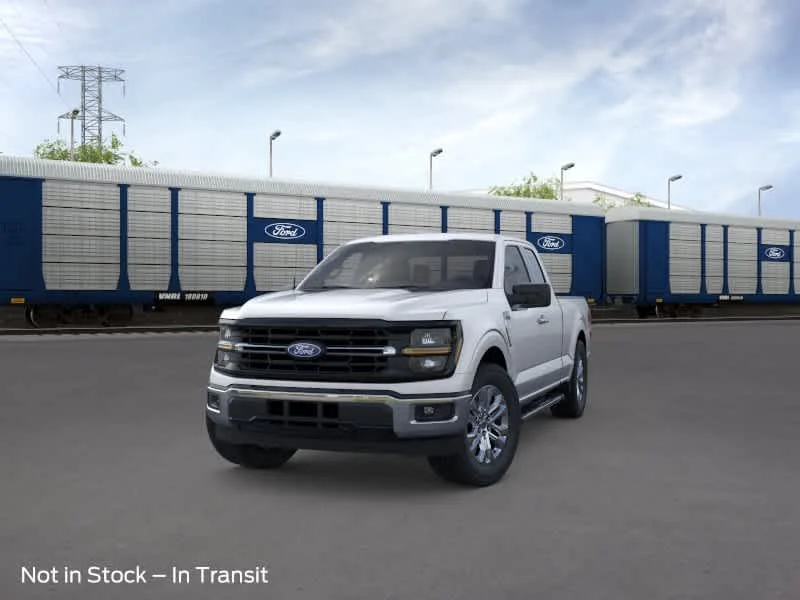 New 2026 Iconic Silver Metallic Ford XLT image 2