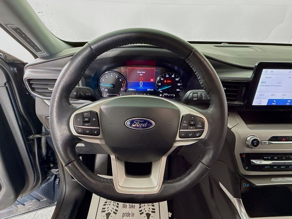 Used 2023 Stone Blue Metallic Ford XLT image 17