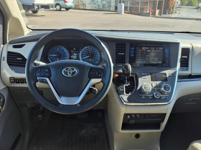 Certified Used 2017 Midnight Black Metallic Toyota XLE 8-Passenger image 37