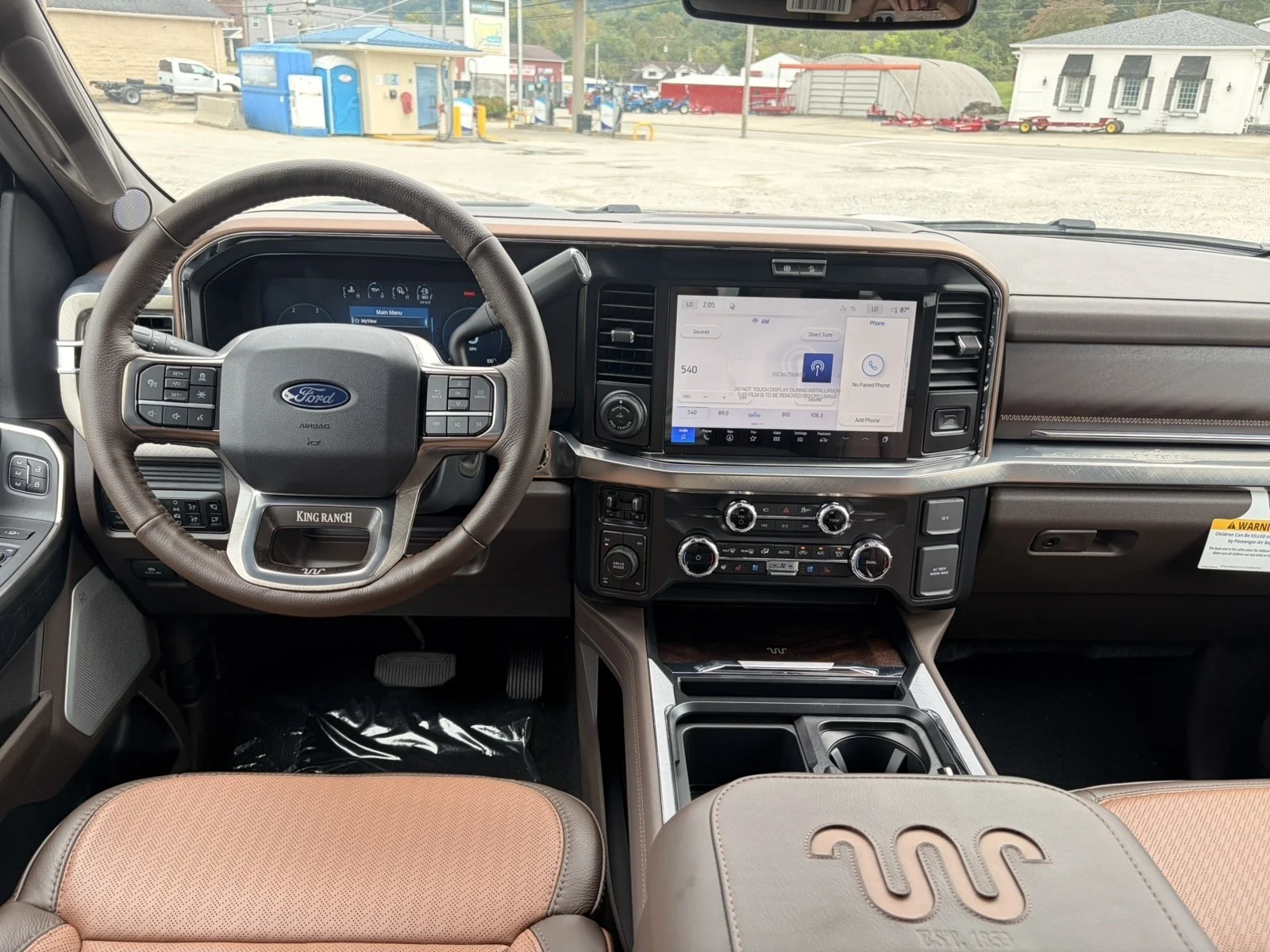 New 2027 Marsh Gray Metallic Ford F-350® King Ranch® image 13