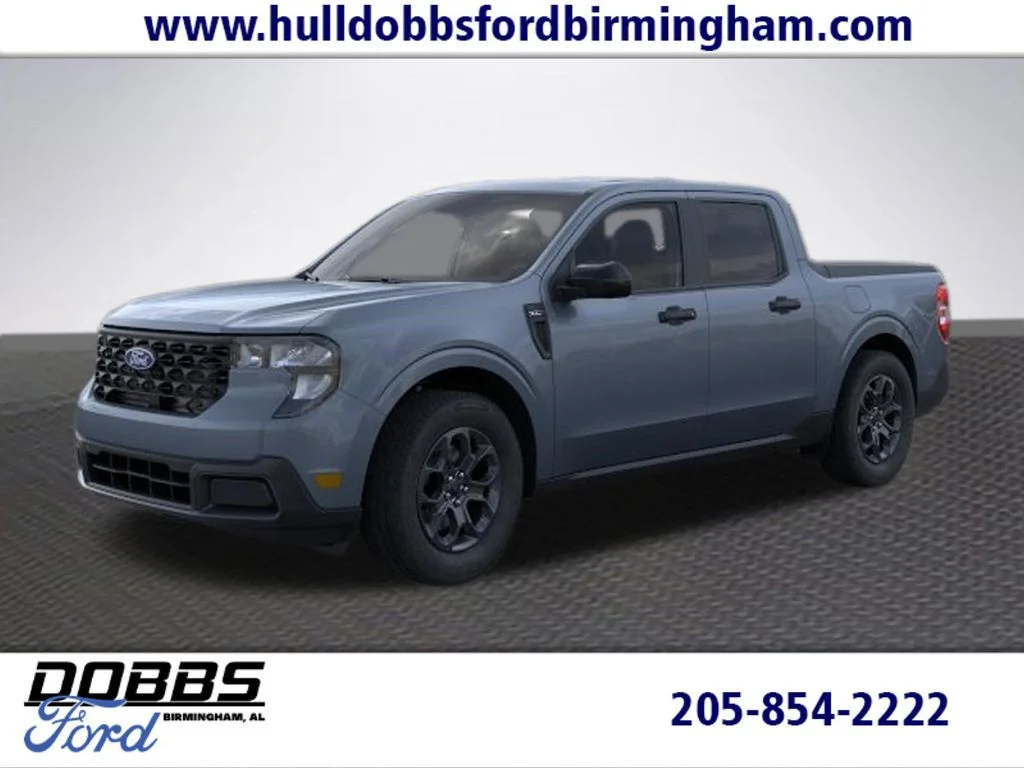 New 2026 Azure Gray Metallic Tri-Coat Ford XLT image 1