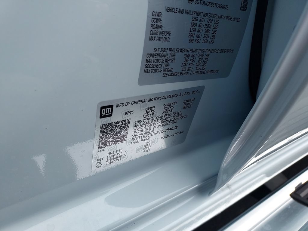 New 2026 Glacier White Tricoat GMC Denali image 24