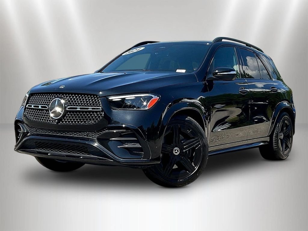 Certified Used 2024 Obsidian Black Metallic Mercedes-Benz GLE 580 image 3