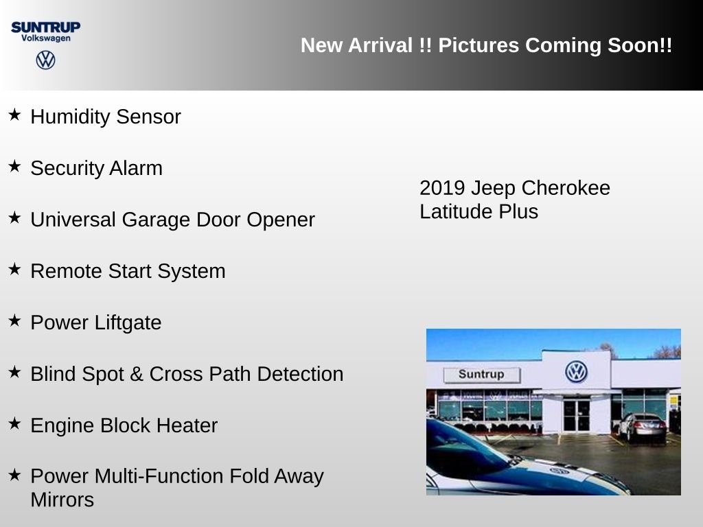 Used 2019 Black Jeep Latitude Plus image 4