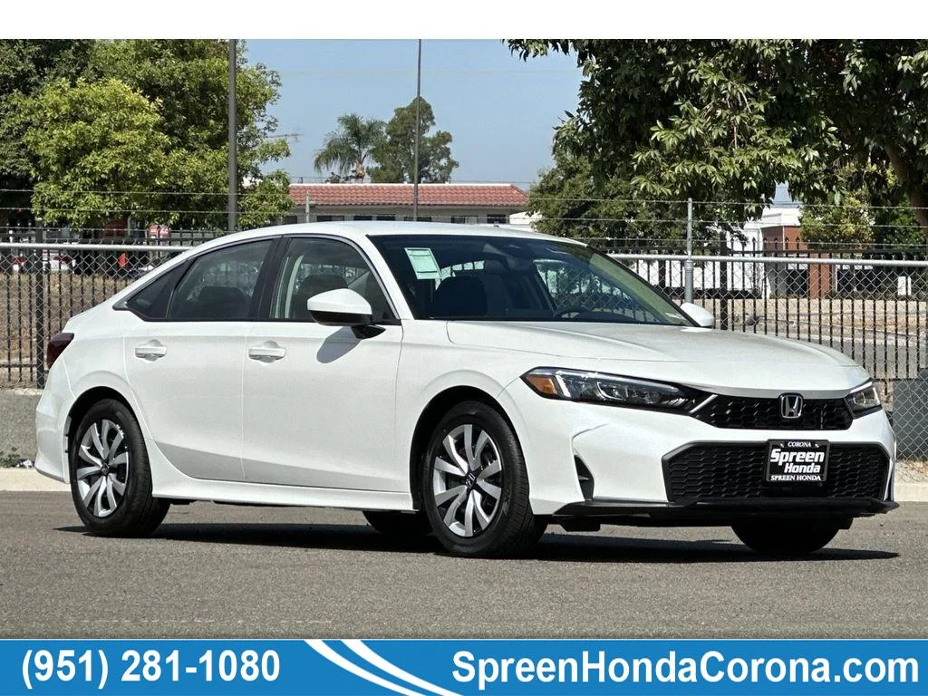 New 2026 Platinum White Pearl Honda LX image 1