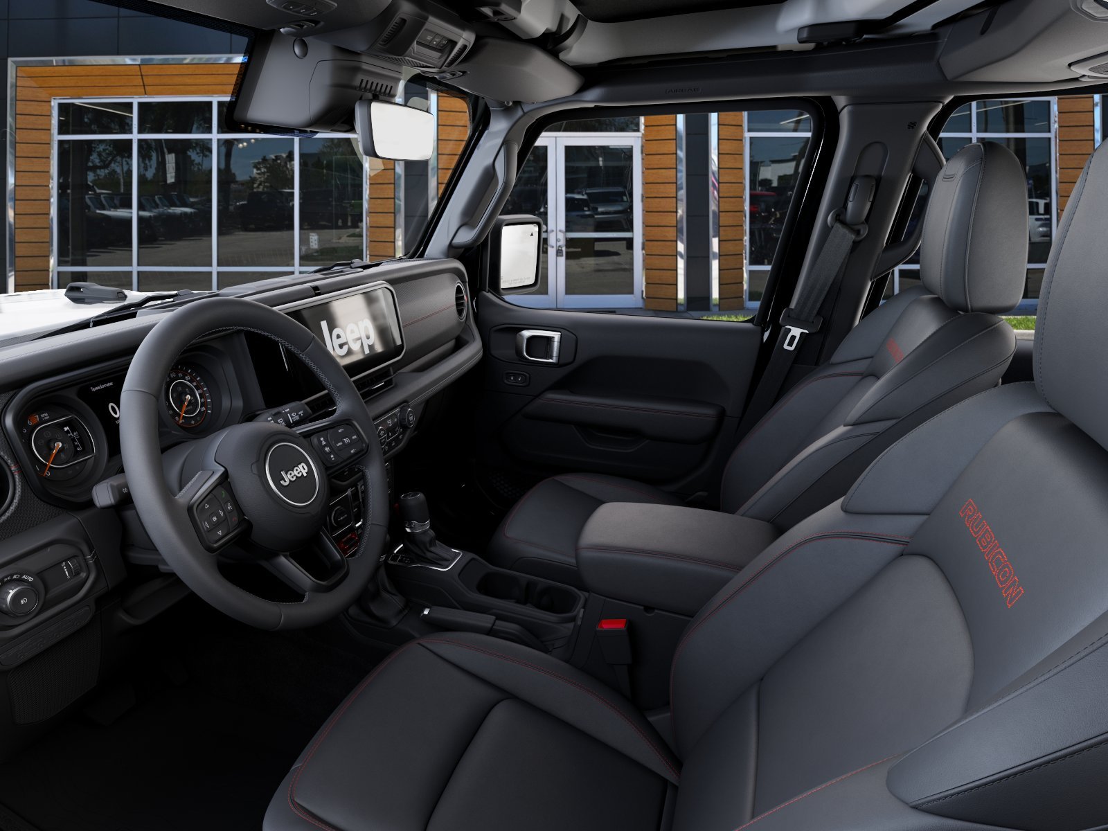 New 2026 Black Clearcoat Jeep Rubicon X image 48