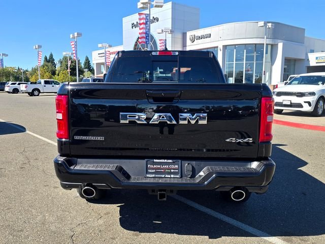 New 2026 Diamond Black Crystal Pearl-Coat Exterior Paint RAM Big Horn/Lone Star image 5