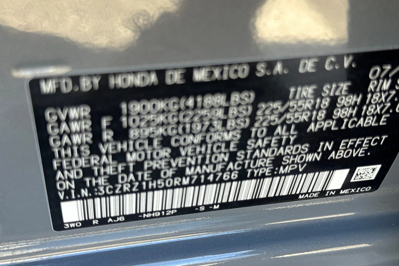 Certified Used 2024 Urban Gray Pearl Honda Sport image 34