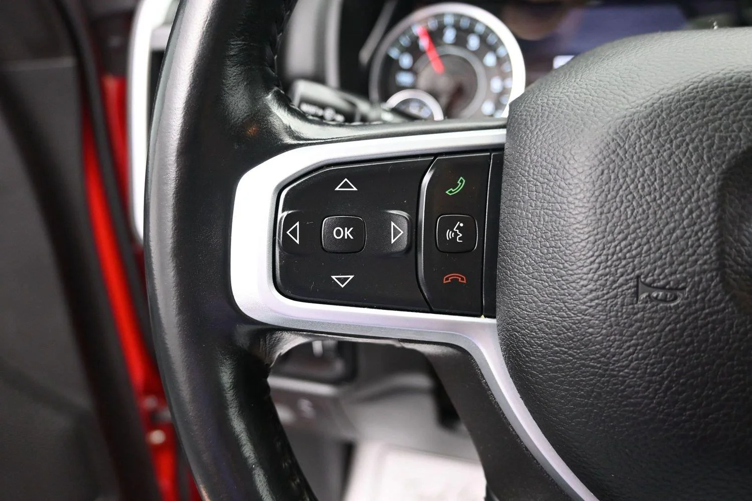Used 2023 Flame Red Clearcoat Ram Big Horn image 22