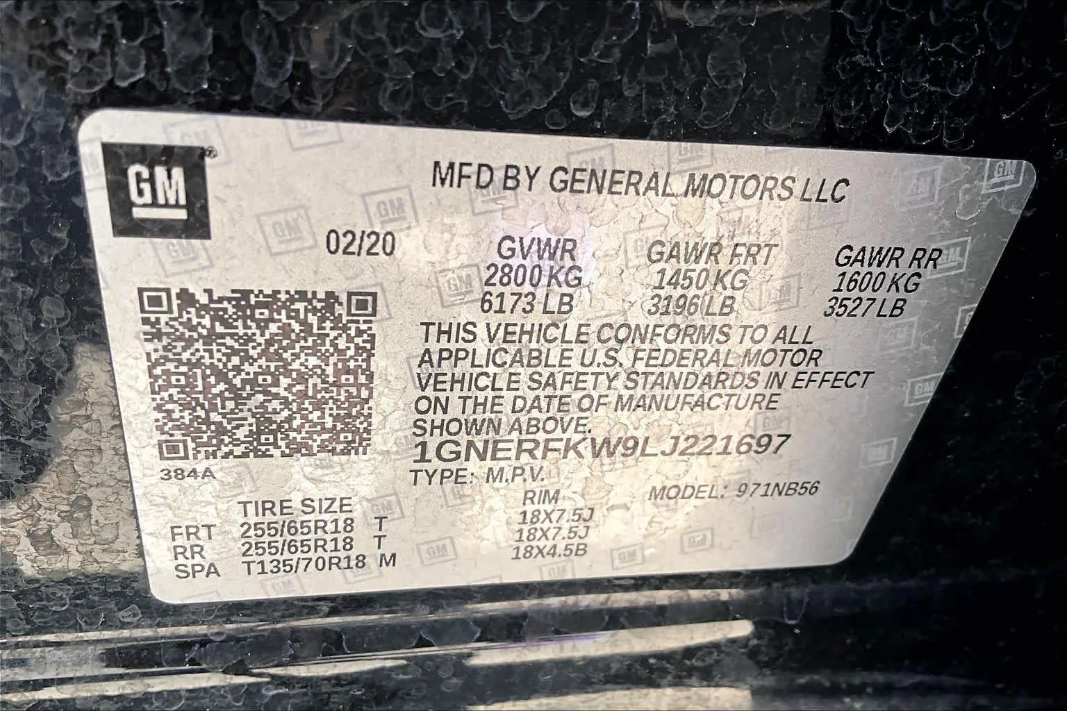 Used 2020 Mosaic Black Metallic Chevrolet LS image 33