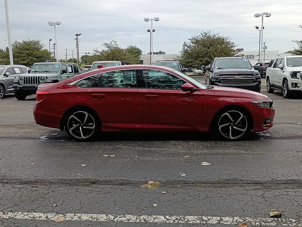 Certified Used 2018 San Marino Red Honda Sport image 2