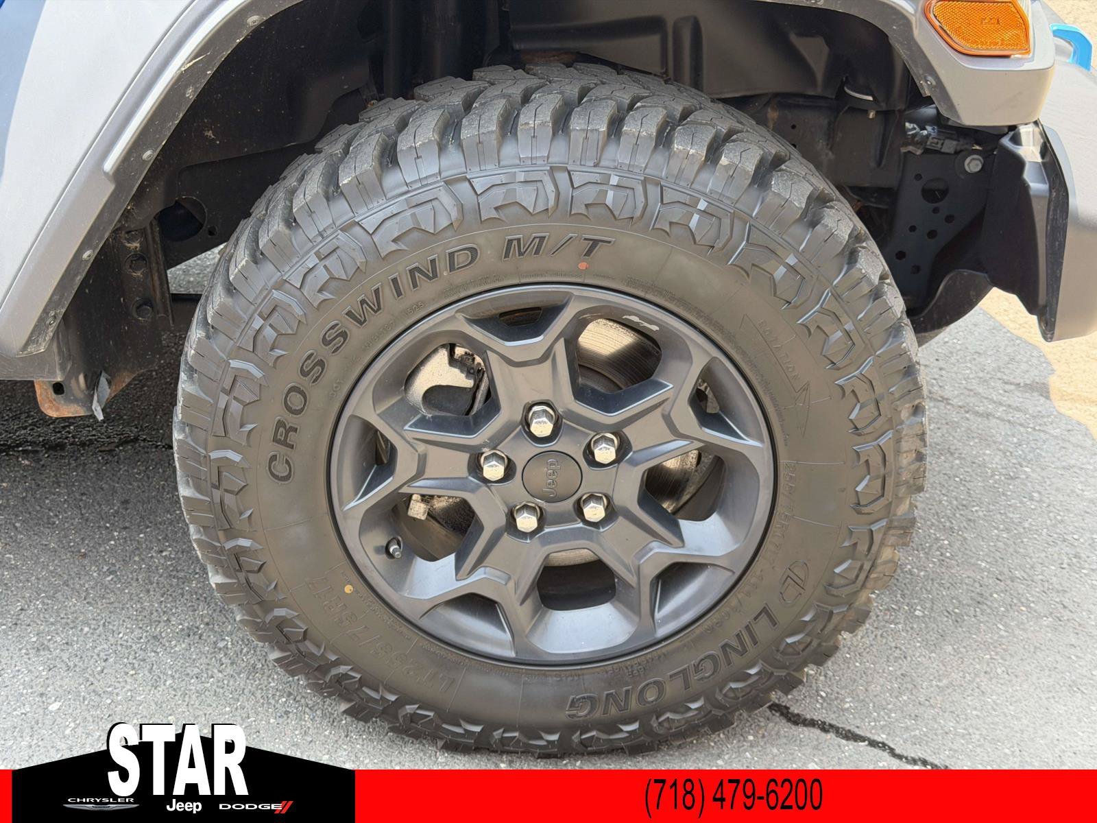 Used 2023 Hydro Blue Pearlcoat Jeep Willys image 8