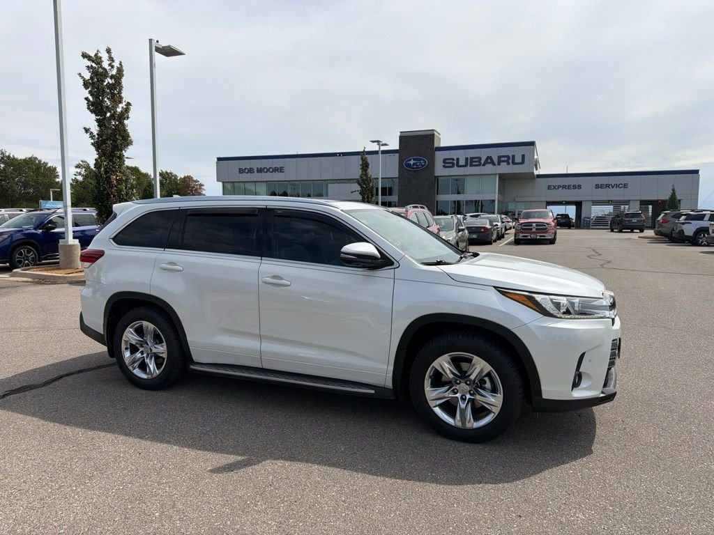 Used 2019 White Toyota Limited Platinum image 1