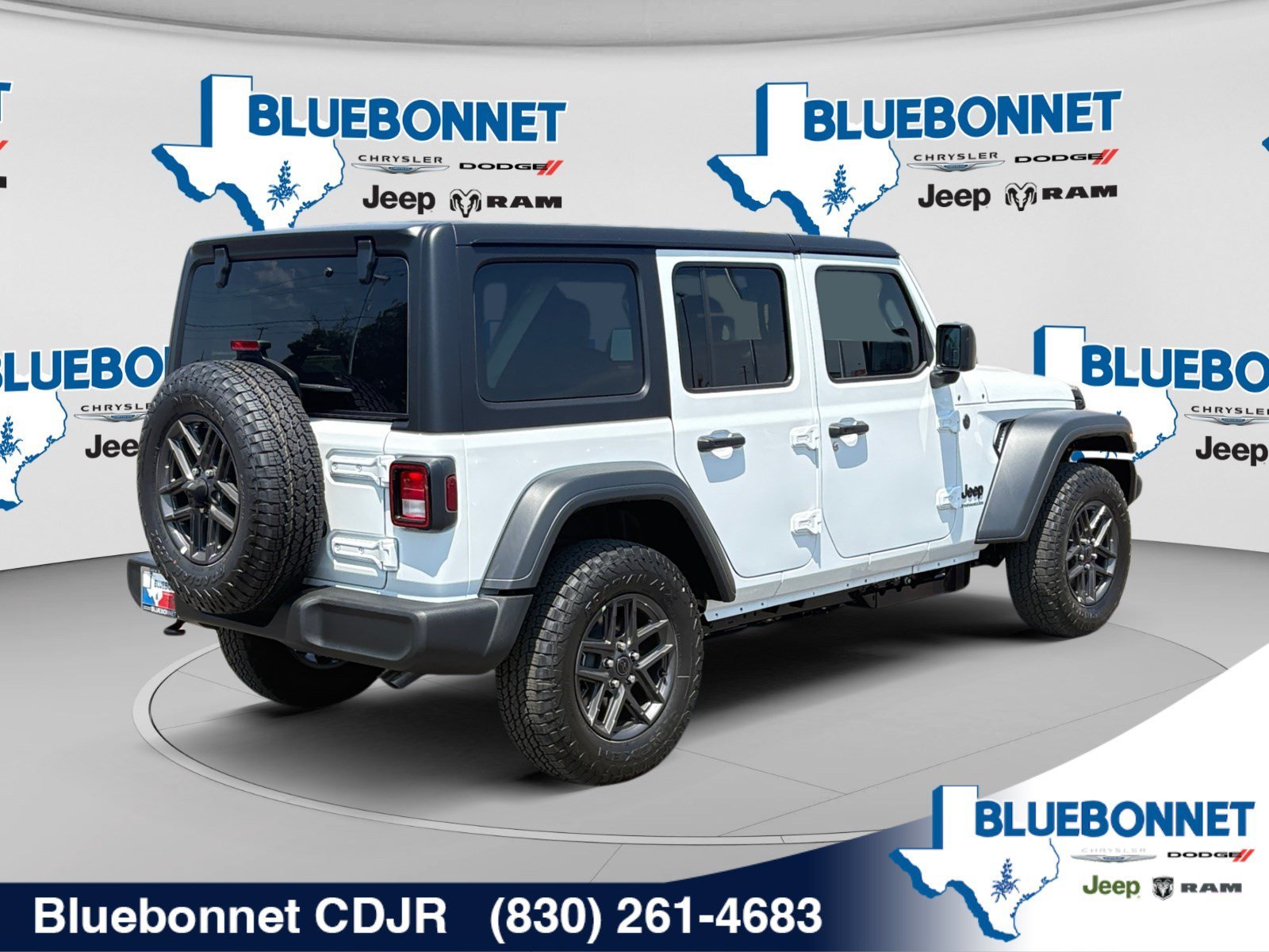 New 2026 Bright White Clear-Coat Exterior Paint Jeep Sport S image 5
