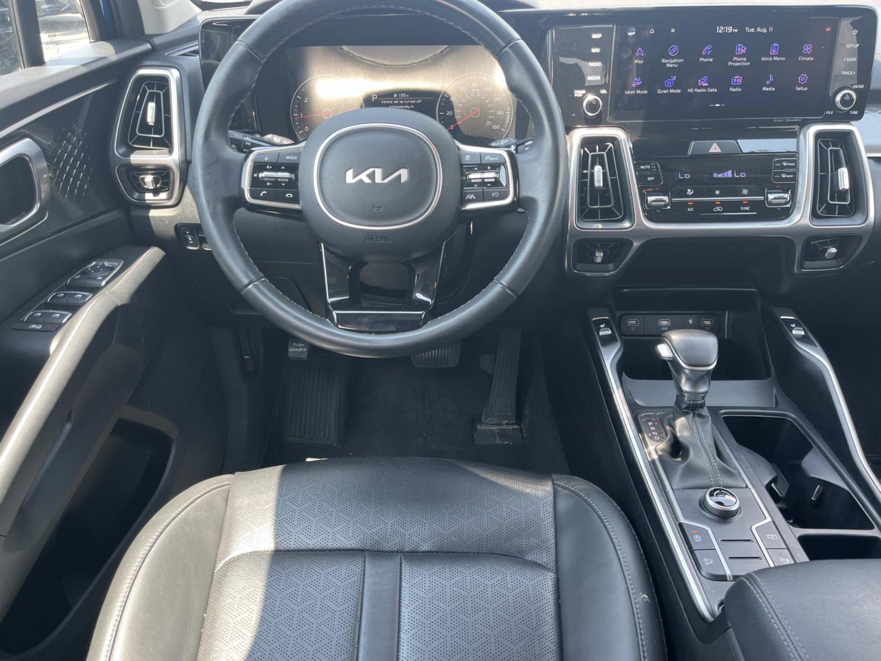 Used 2023 Sapphire Blue Kia S image 9
