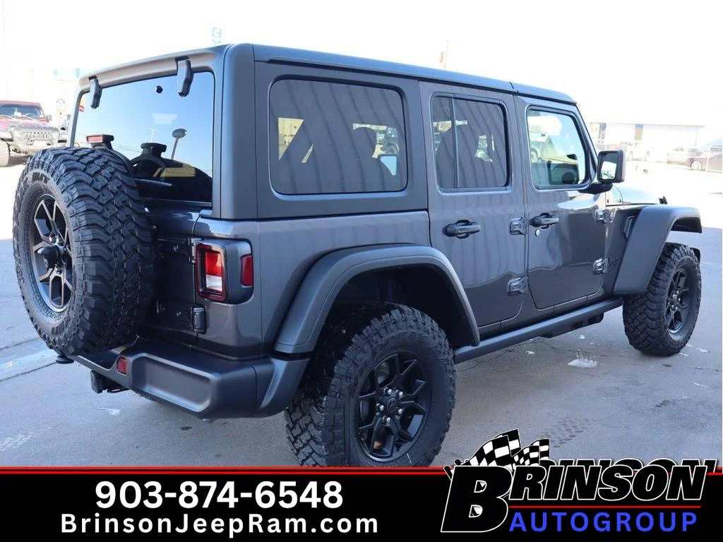 Used 2026 Granite Crystal Metallic Clearcoat Jeep Willys image 5