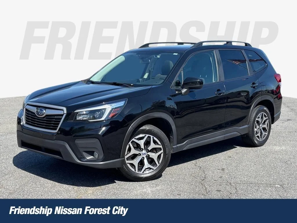 Used 2021 Black Subaru Premium image 1