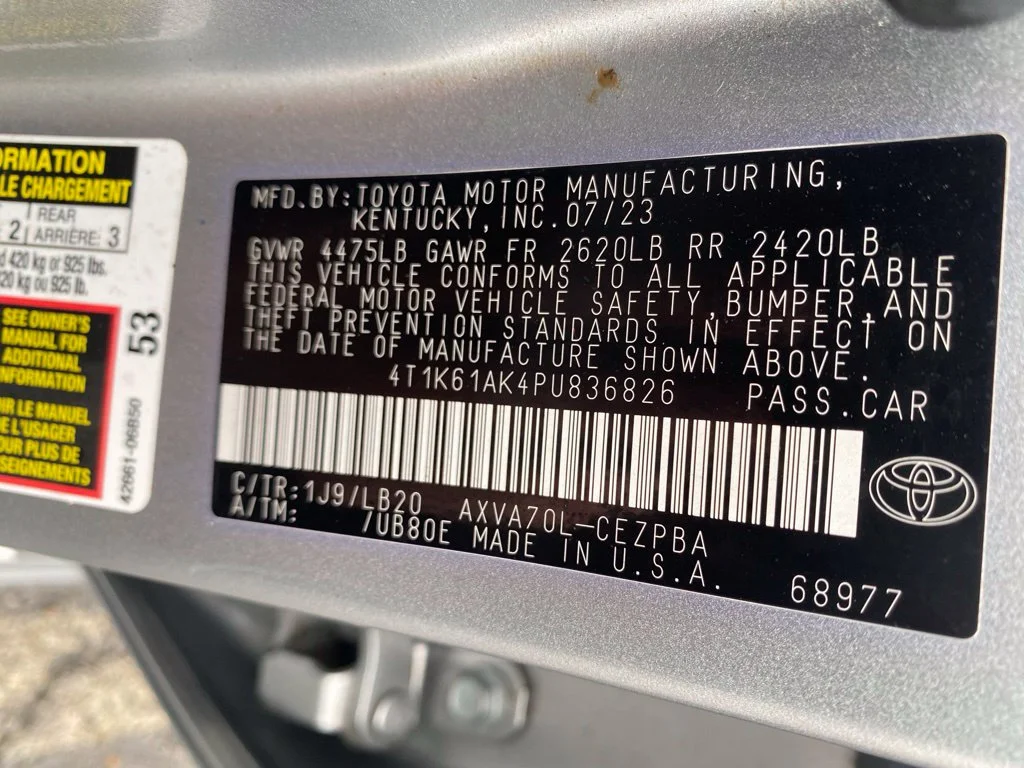 Used 2023 Silver Toyota XSE image 20