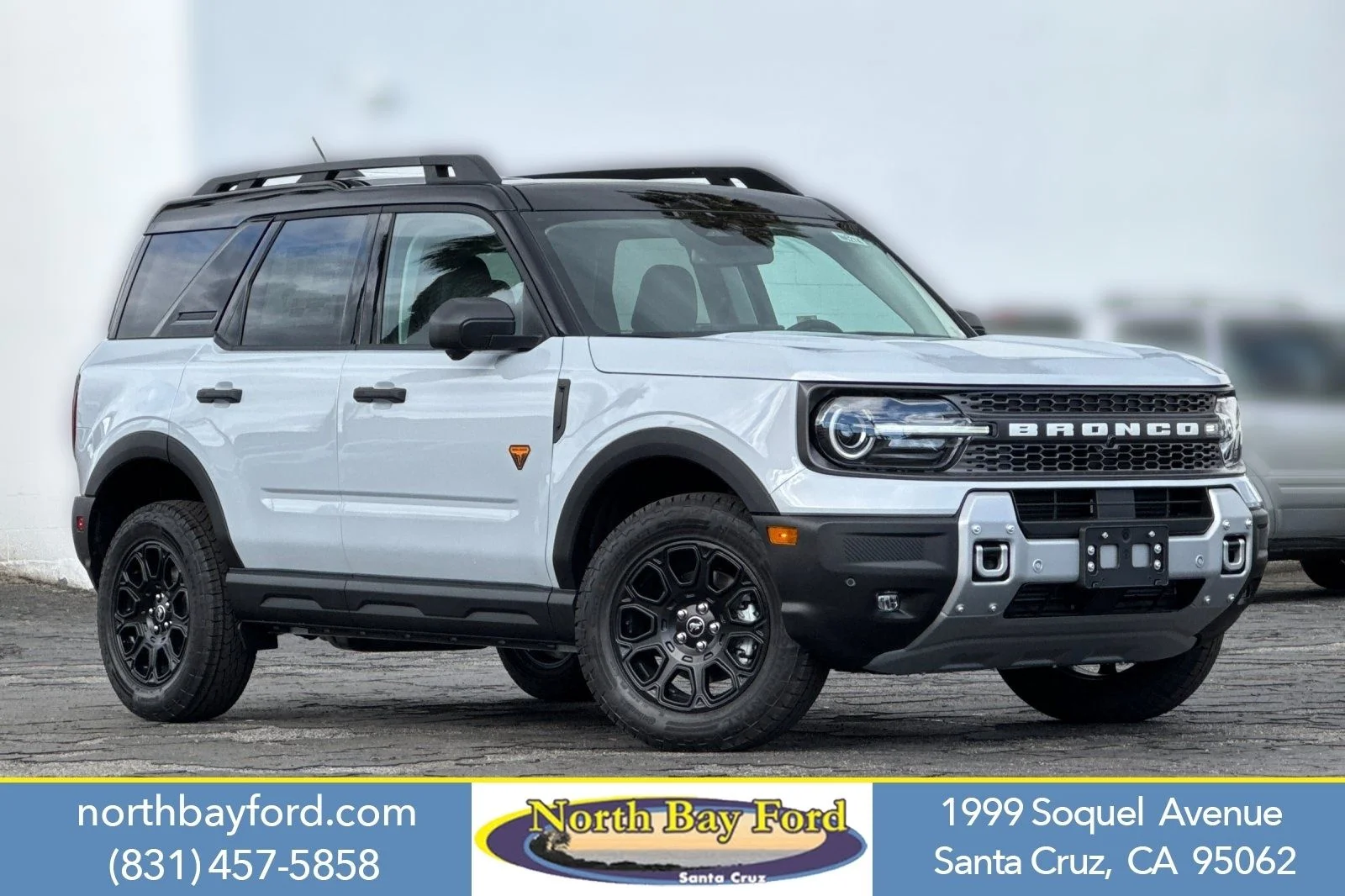 New 2026 Space White Metallic Ford Badlands® image 1