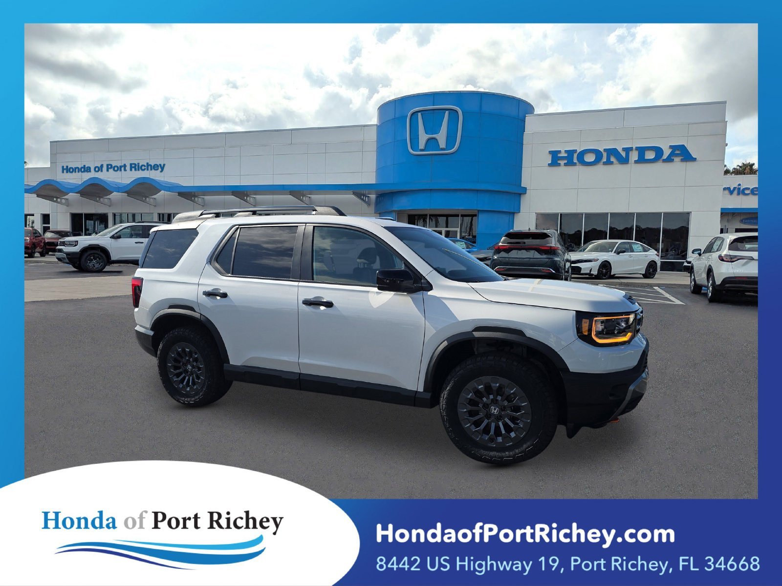 New 2026 Platinum White Pearl Honda TrailSport image 1