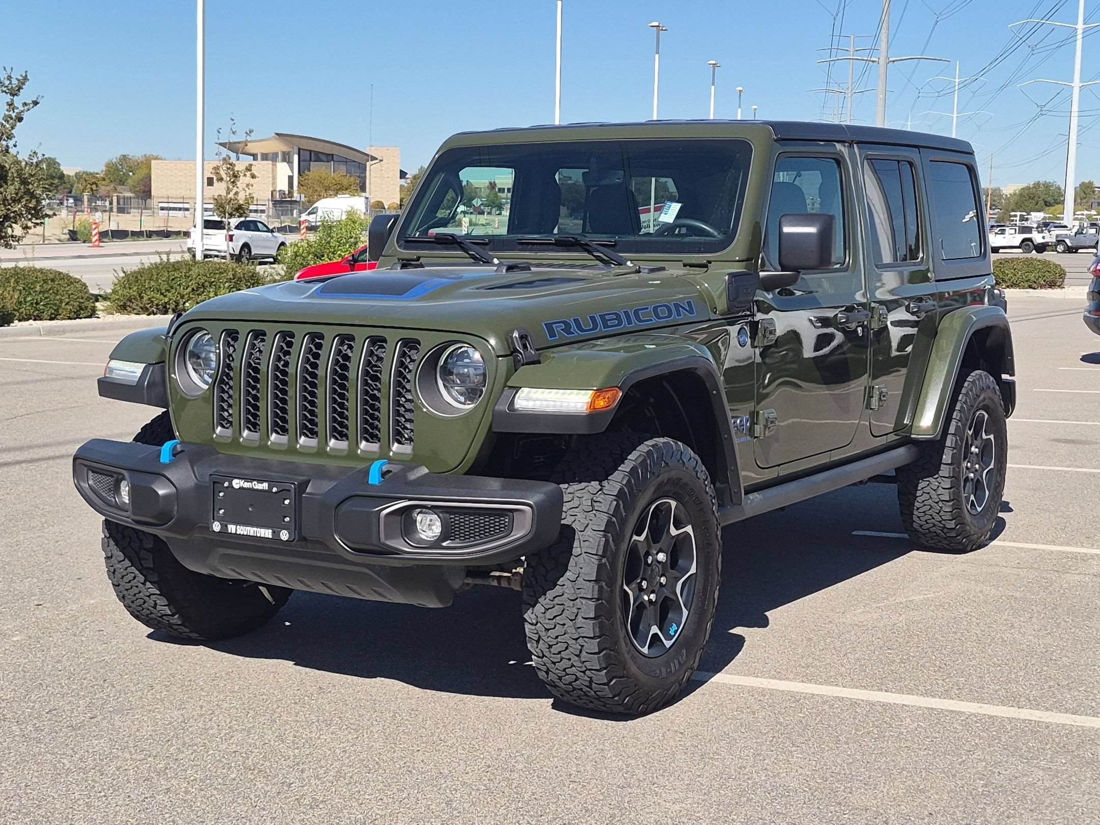Used 2023 Sarge Green Clearcoat Jeep Rubicon image 8