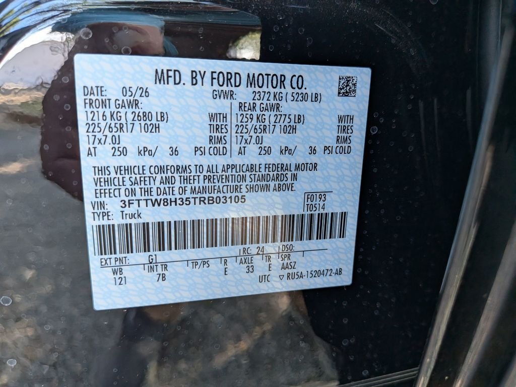 New 2026 Shadow Black Ford XLT image 30