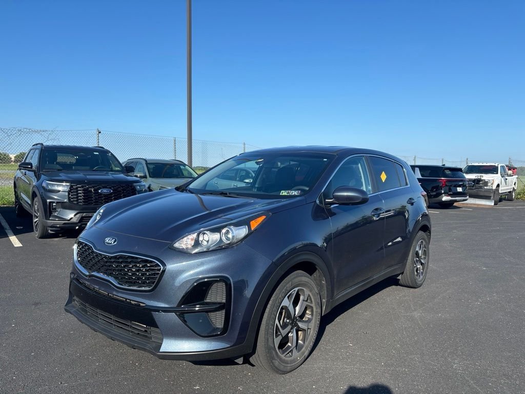 Used 2020 Blue Kia LX image 7