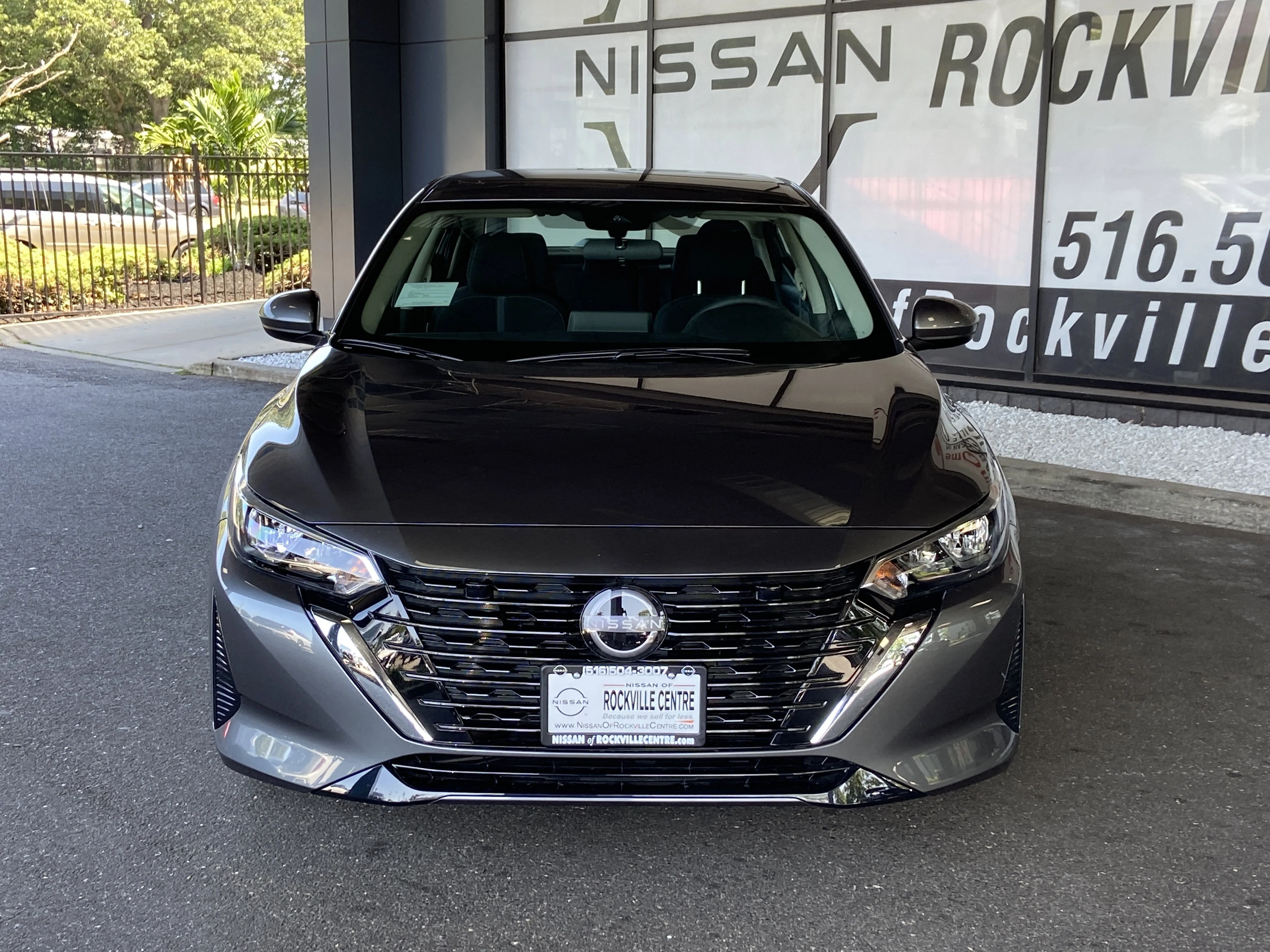 New 2025 Gun Metallic Nissan SV image 2