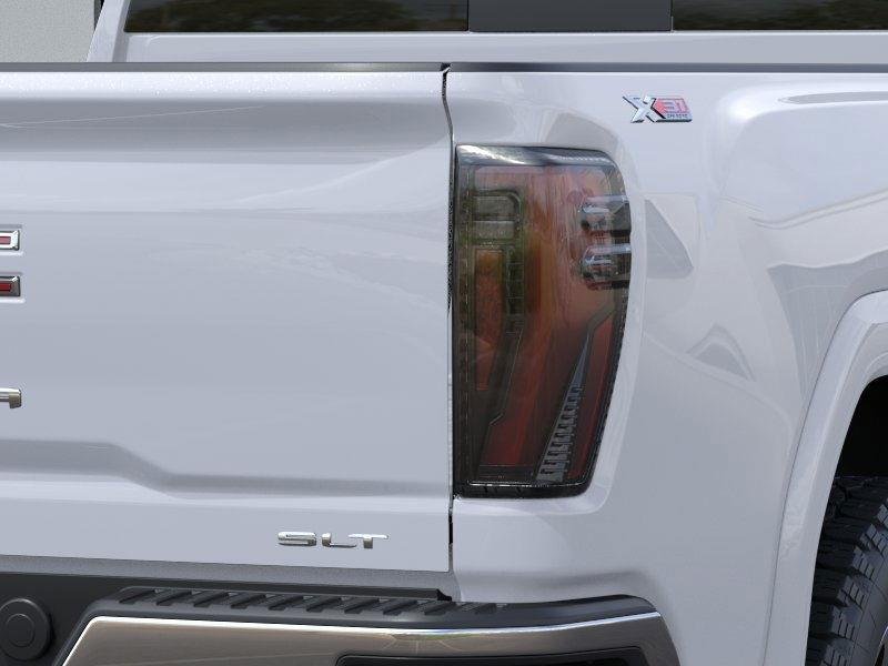 New 2026 Glacier White Tricoat GMC SLT image 11