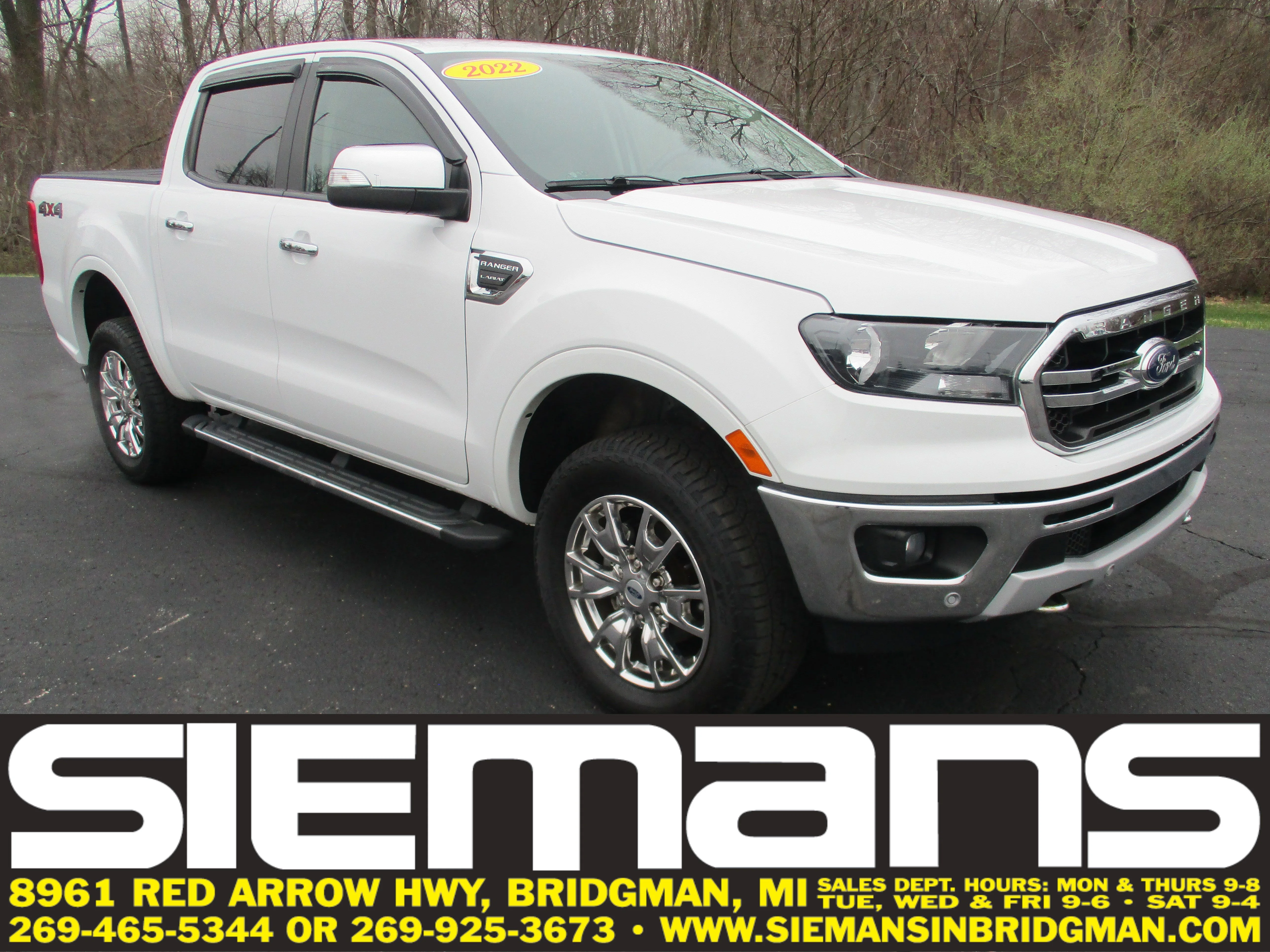 2022 Ford Ranger Lariat 4x4 SuperCrew 5' Box's photo