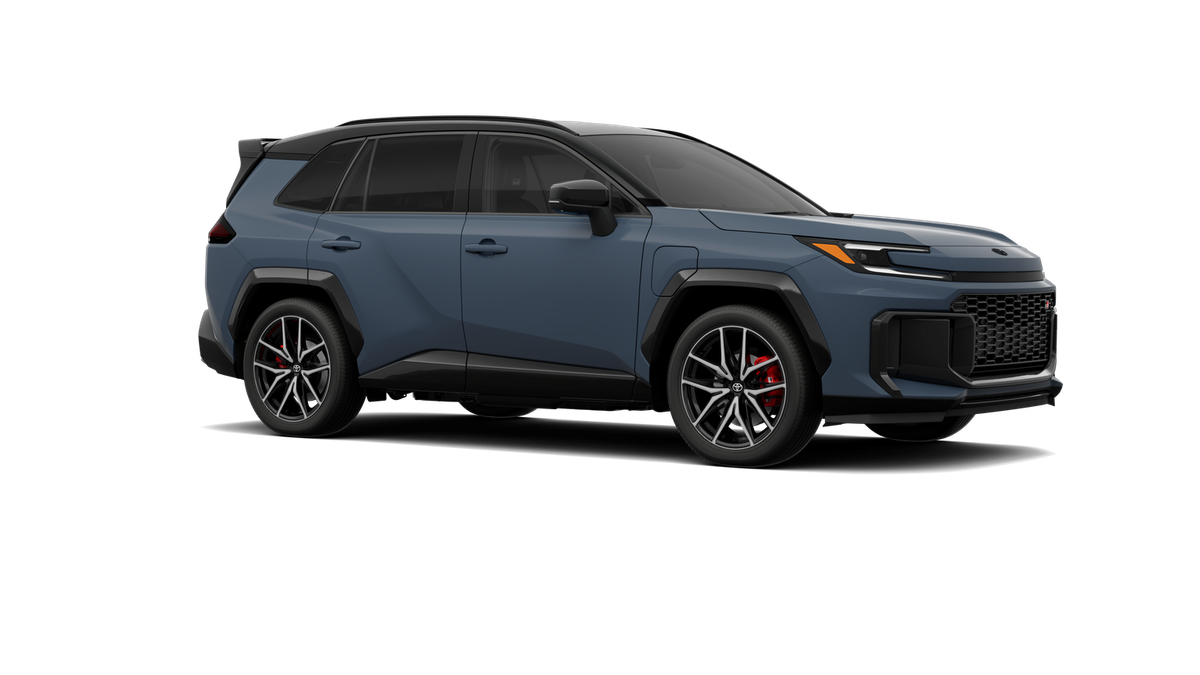 New 2026 Storm Cloud with Midnight Black Metallic roof Toyota GR SPORT image 14