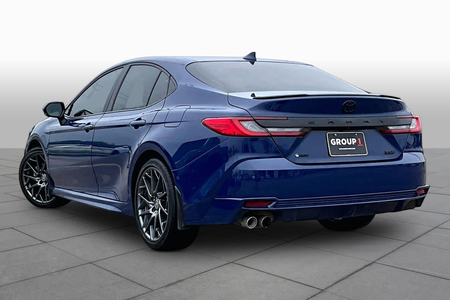 Used 2025 Reservoir Blue Toyota XSE image 12