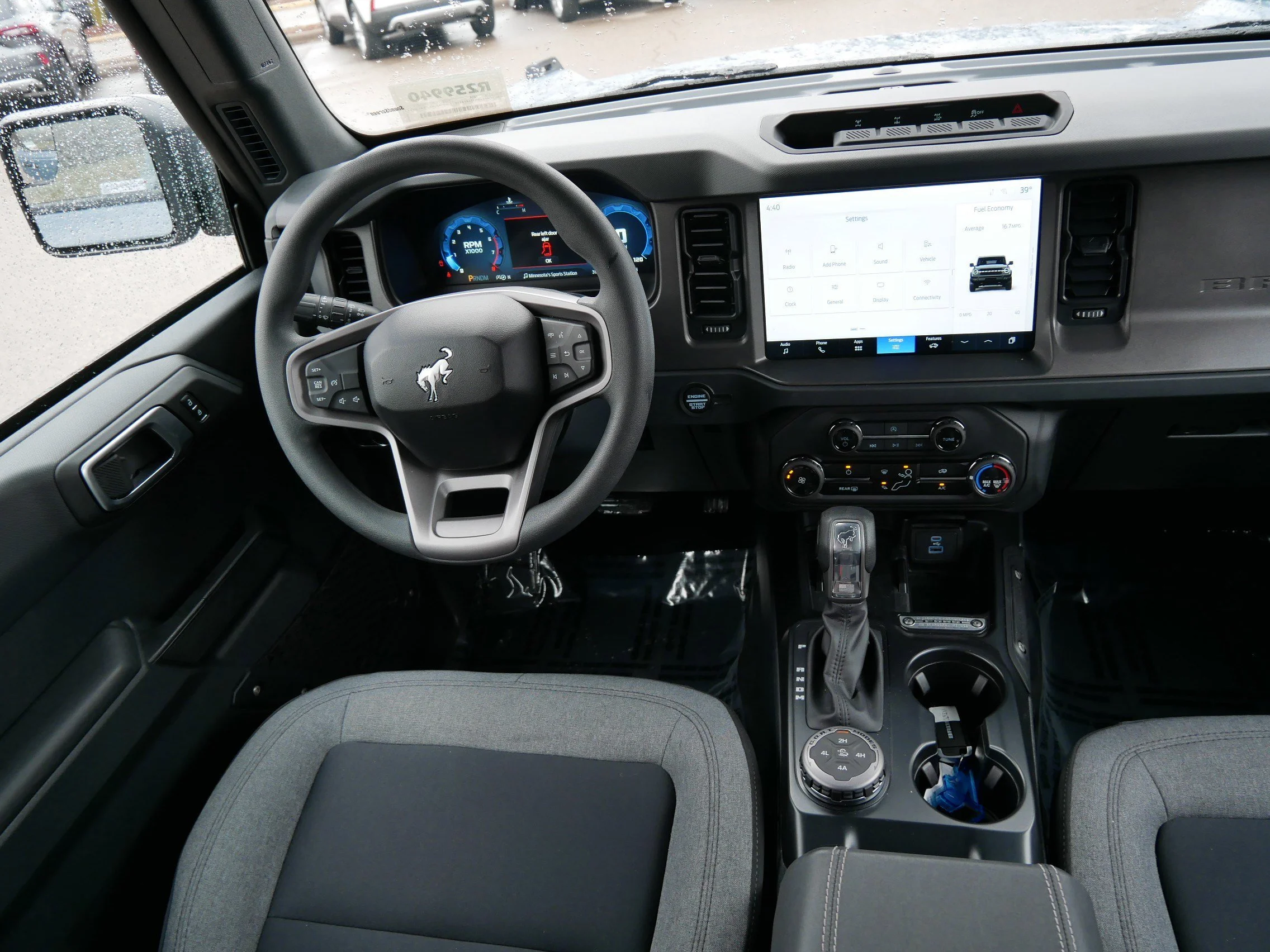 New 2025 Azure Gray Metallic Ford Base image 9
