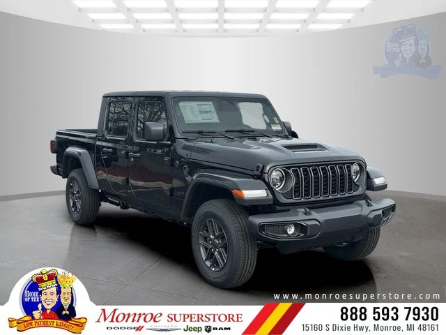 New 2026 Black Clear-Coat Exterior Paint Jeep Sport S image 1
