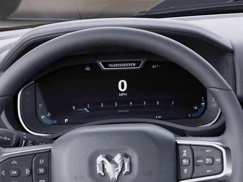 New 2026 Serrano-Green Metallic Exterior Paint RAM Laramie image 19