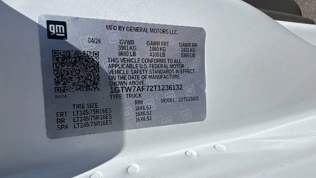 2026 GMC Savana Cargo Work Van - Photo 34