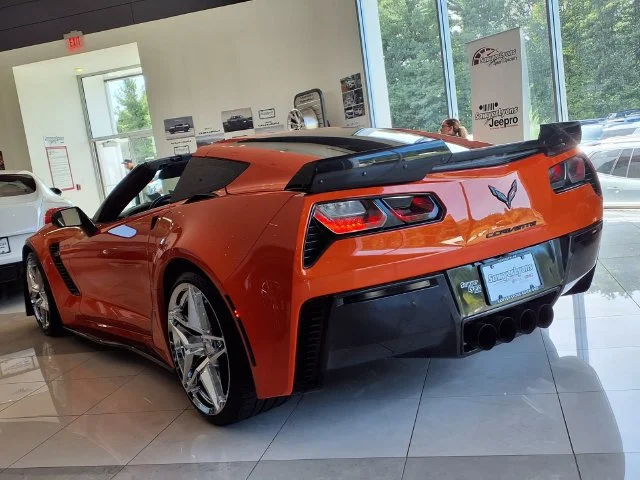 Certified Used 2019 SEBRING ORANGE TINTCOAT Chevrolet Z06 2LZ image 4