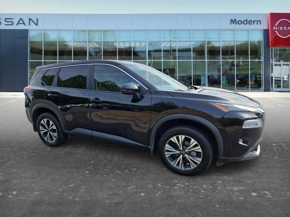 Used 2022 Super Black Nissan SV image 3