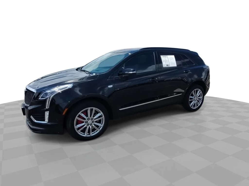 Used 2022 Stellar Black Metallic Cadillac Sport image 4