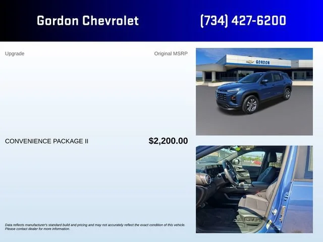 Used 2025 Lakeshore Blue Metallic Chevrolet LT image 5