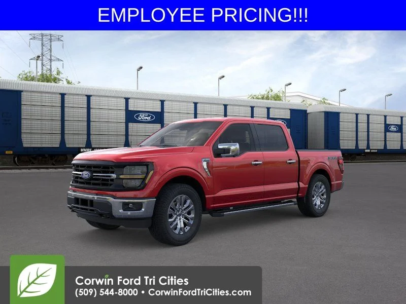 New 2026 Ruby Red Metallic Tinted Clearcoat Ford XLT image 2