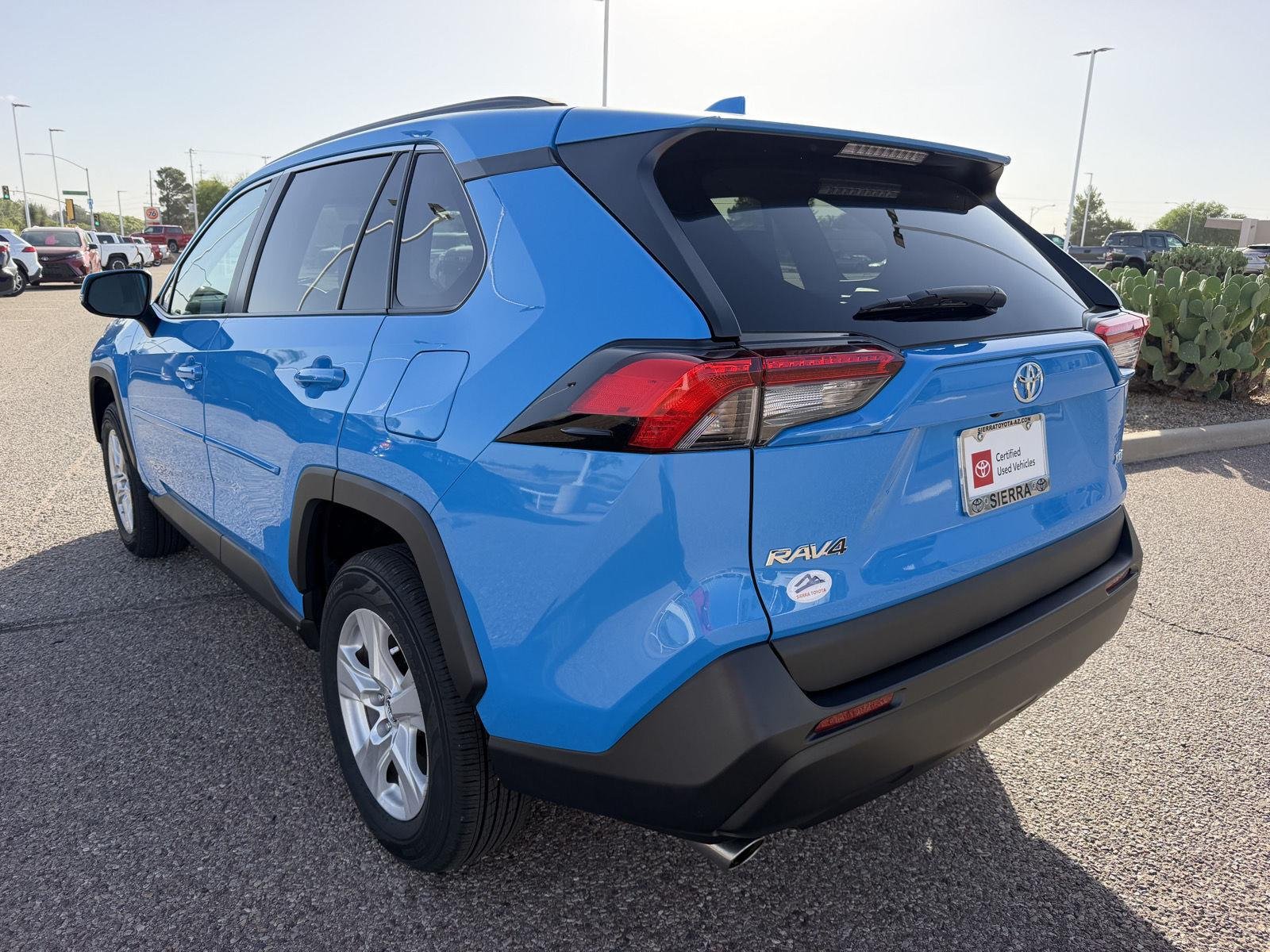 Certified Used 2020 Blue Flame Toyota XLE image 4