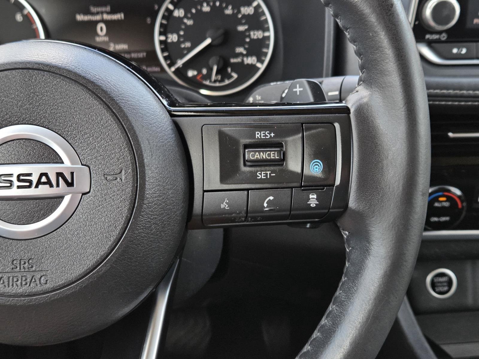 Used 2021 Super Black Nissan SV image 18
