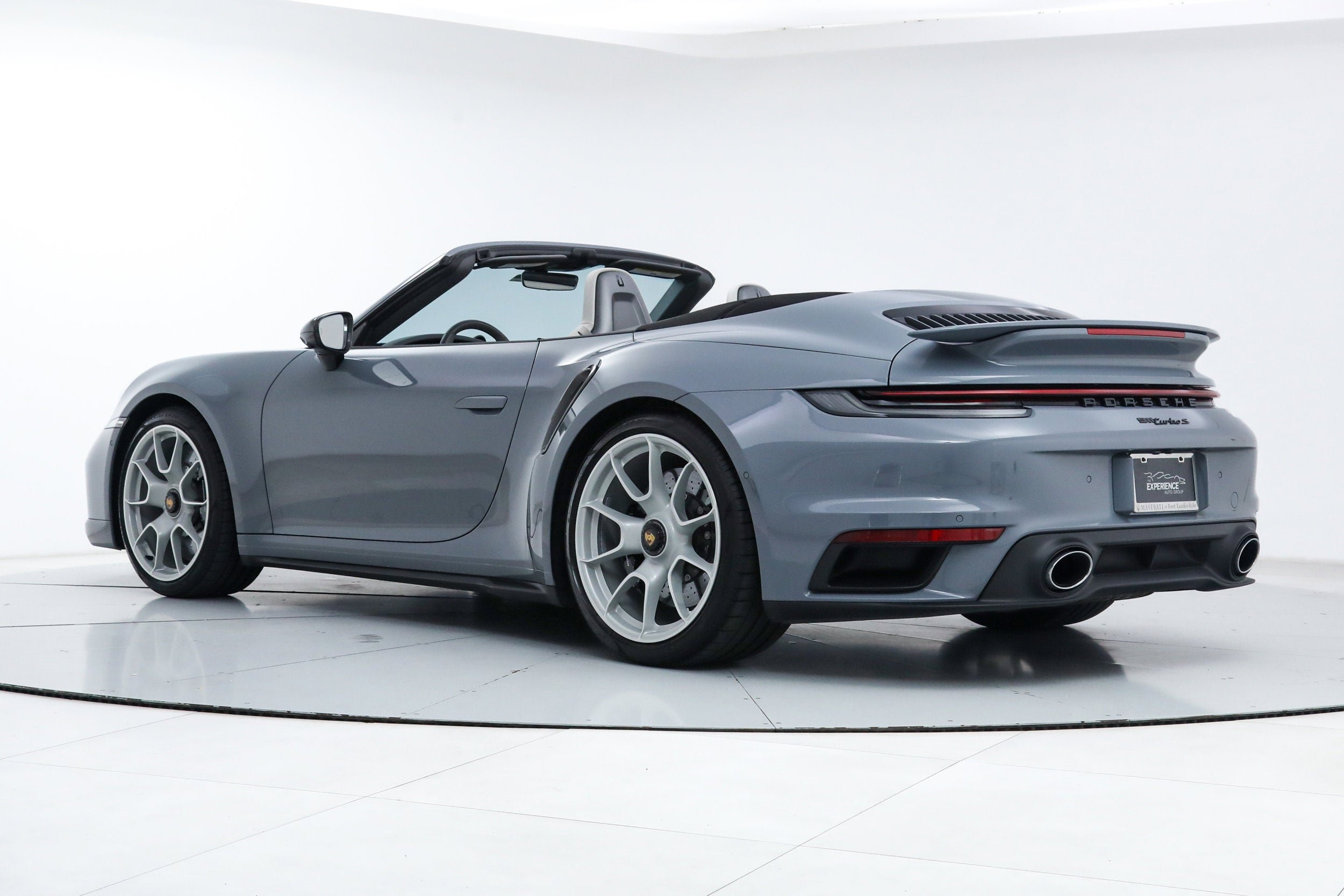Used 2024 Gray Porsche Turbo S Cabriolet image 4