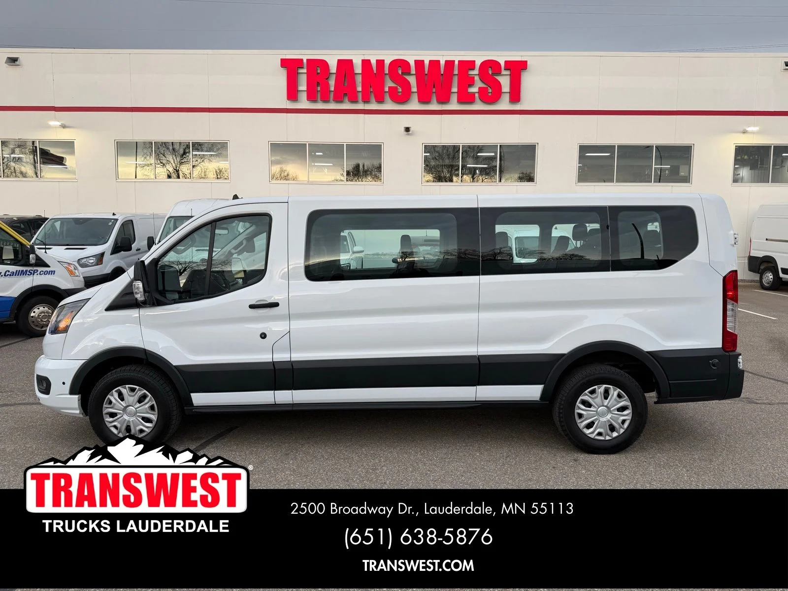 Used 2024 Ford Transit Passenger Van XLT with VIN 1FBAX2Y84RKA22613 for sale in Minneapolis, Minnesota