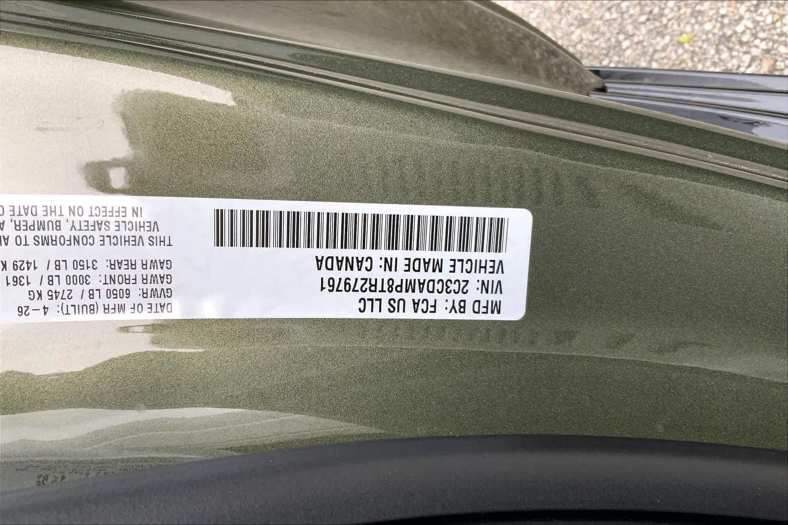 New 2026 Green Machine Exterior Paint Dodge Scat Pack image 18
