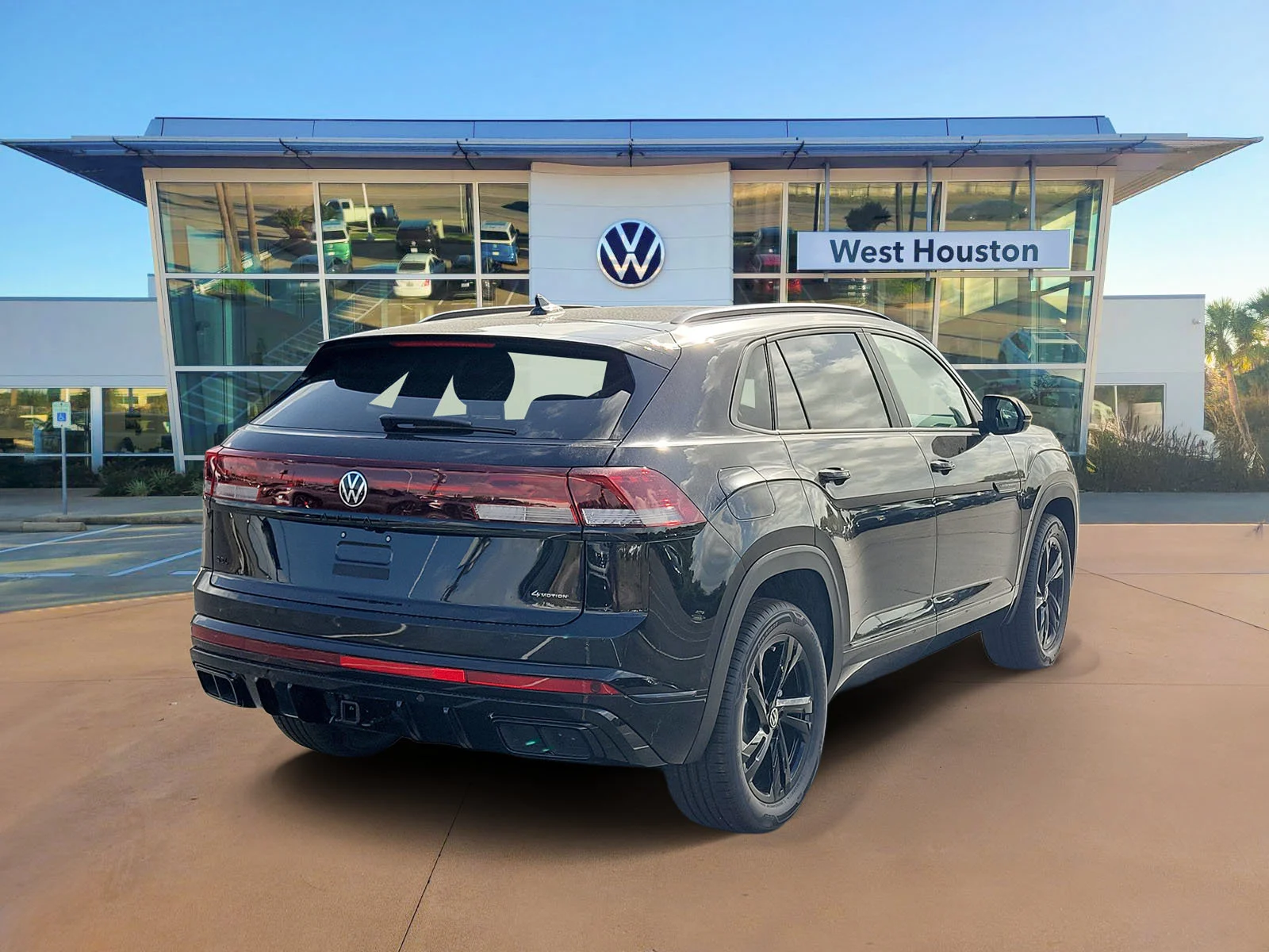 New 2026 Black Volkswagen 2.0T SEL R-Line Black image 3
