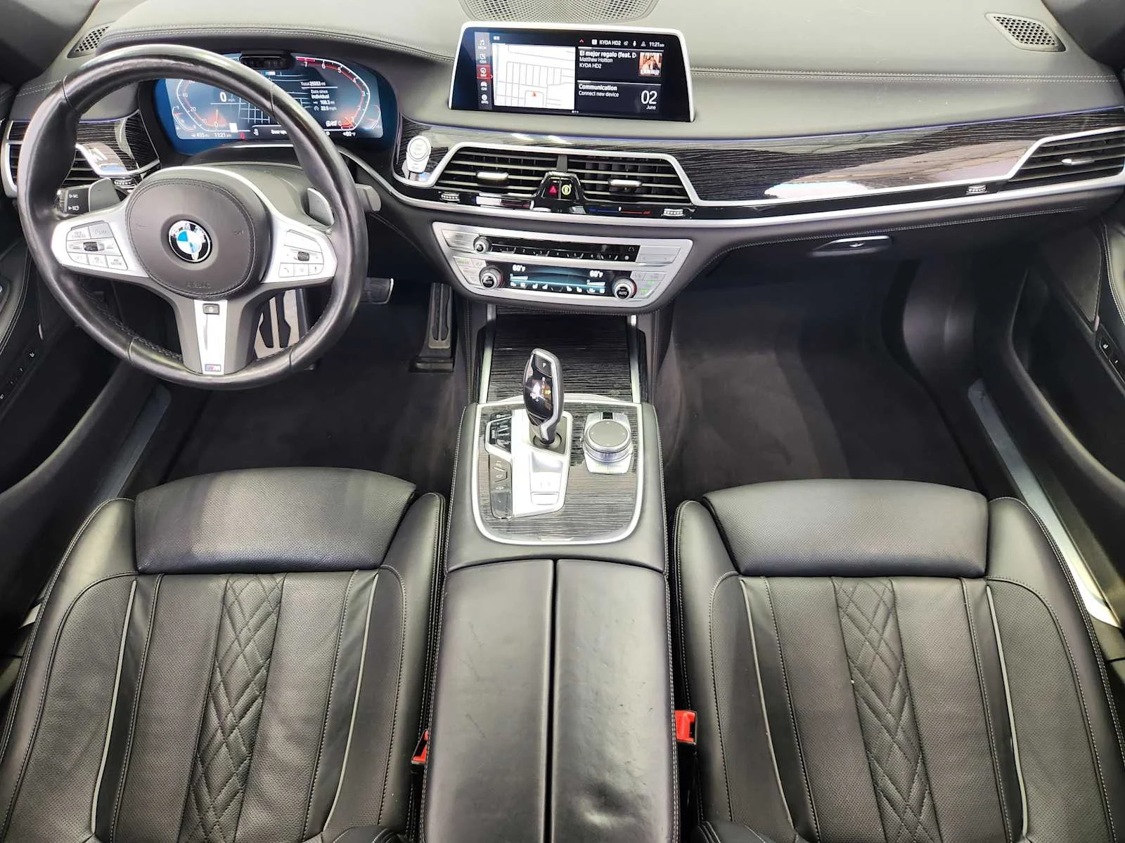Certified Used 2022 Donington Grey Metallic BMW 740i image 19