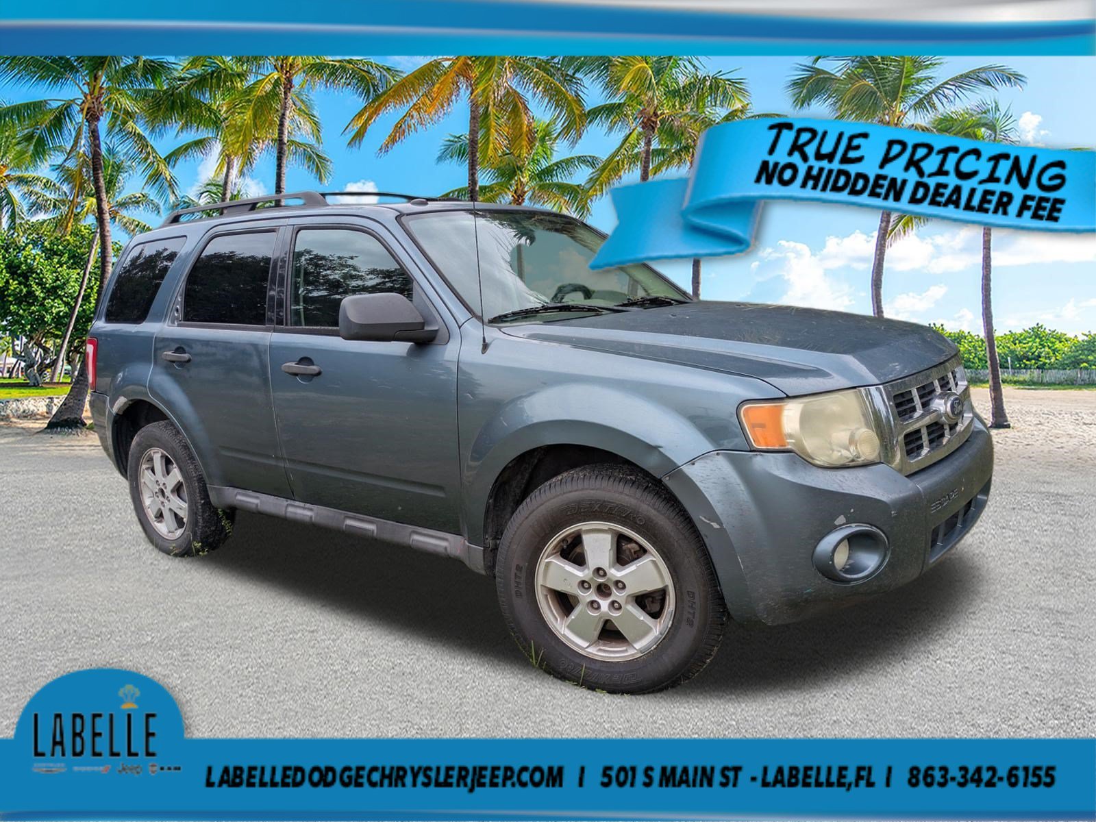 Used 2010 Ford Escape XLT with VIN 1FMCU0D71AKB20979 for sale in LaBelle, FL